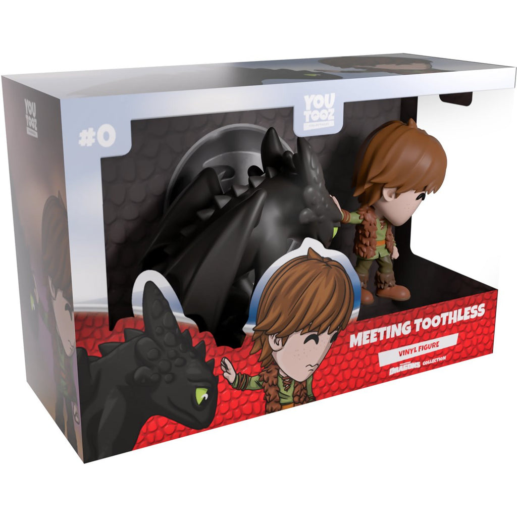 How to Train Your Dragon Collection Meeting Toothless Vinyl Figure #0