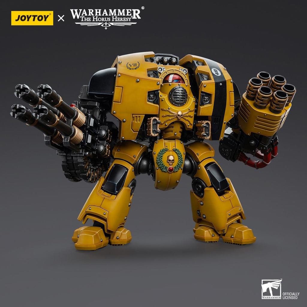 Joy Toy Warhammer 40,000 Imperial Fists Leviathan Dreadnought Cyclonic Melta Lance and Storm Cannon 1:18 Action Figure