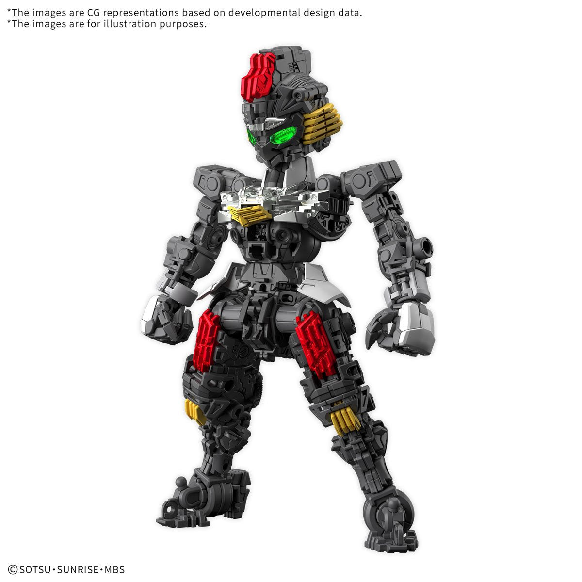 Mobile Suit Gundam: The Witch from Mercury Gundam Aerial Master Grade SD MGSD Model Kit