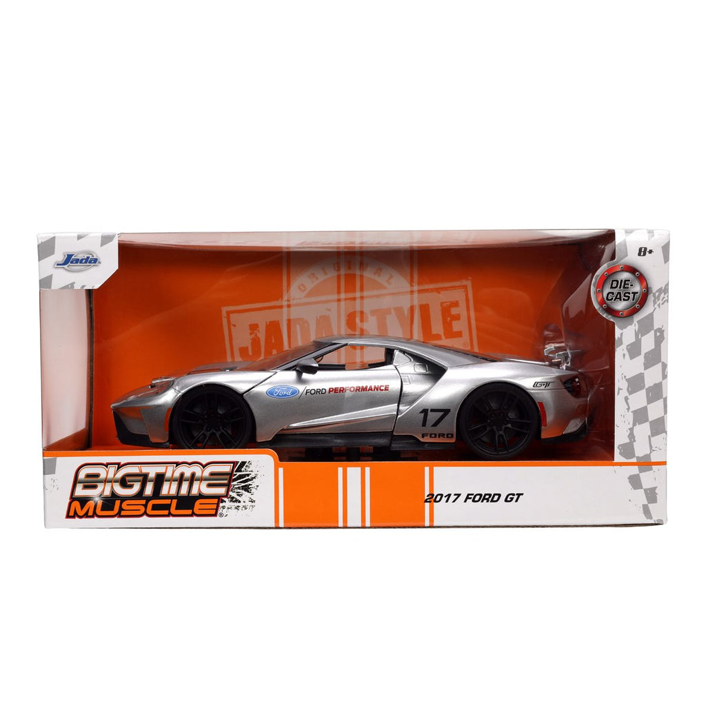 Bigtime Muscle 2017 Ford GT  1:24 Scale Die-Cast Metal Vehicle 1:24