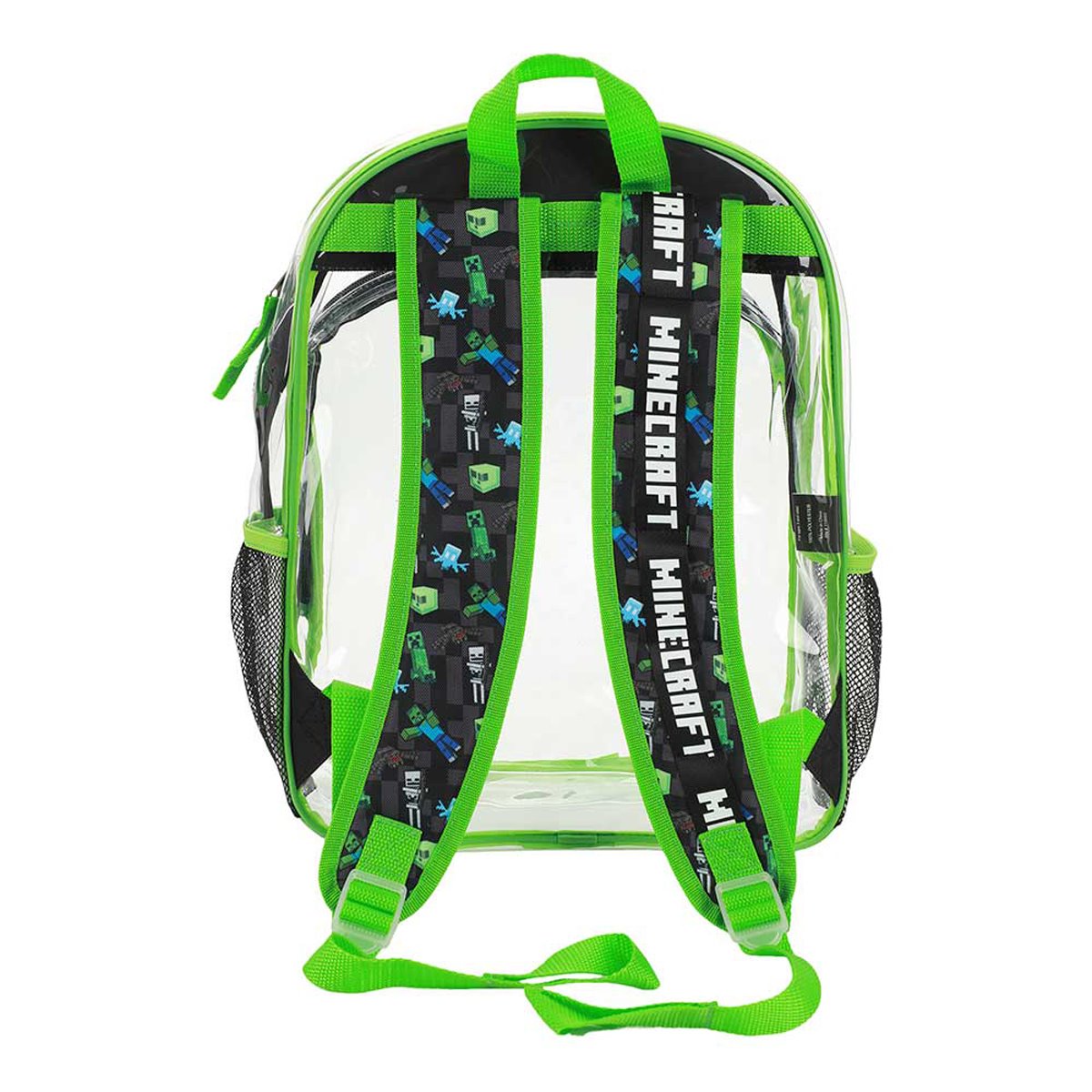 Minecraft Creeper Clear Youth Backpack 5-Piece Set