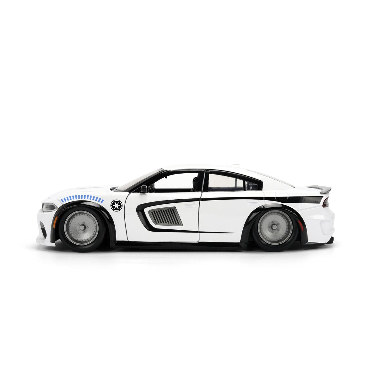 Hollywood Rides Star Wars 2021 Dodge Charger SRT Hellcat 1:24 Scale Die-Cast Metal Vehicle with Stormtrooper Figure