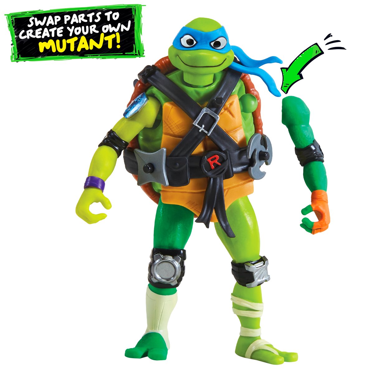 Tales of the Teenage Mutant Ninja Turtles Mix N Match Turtles Action Figure 4-Pack