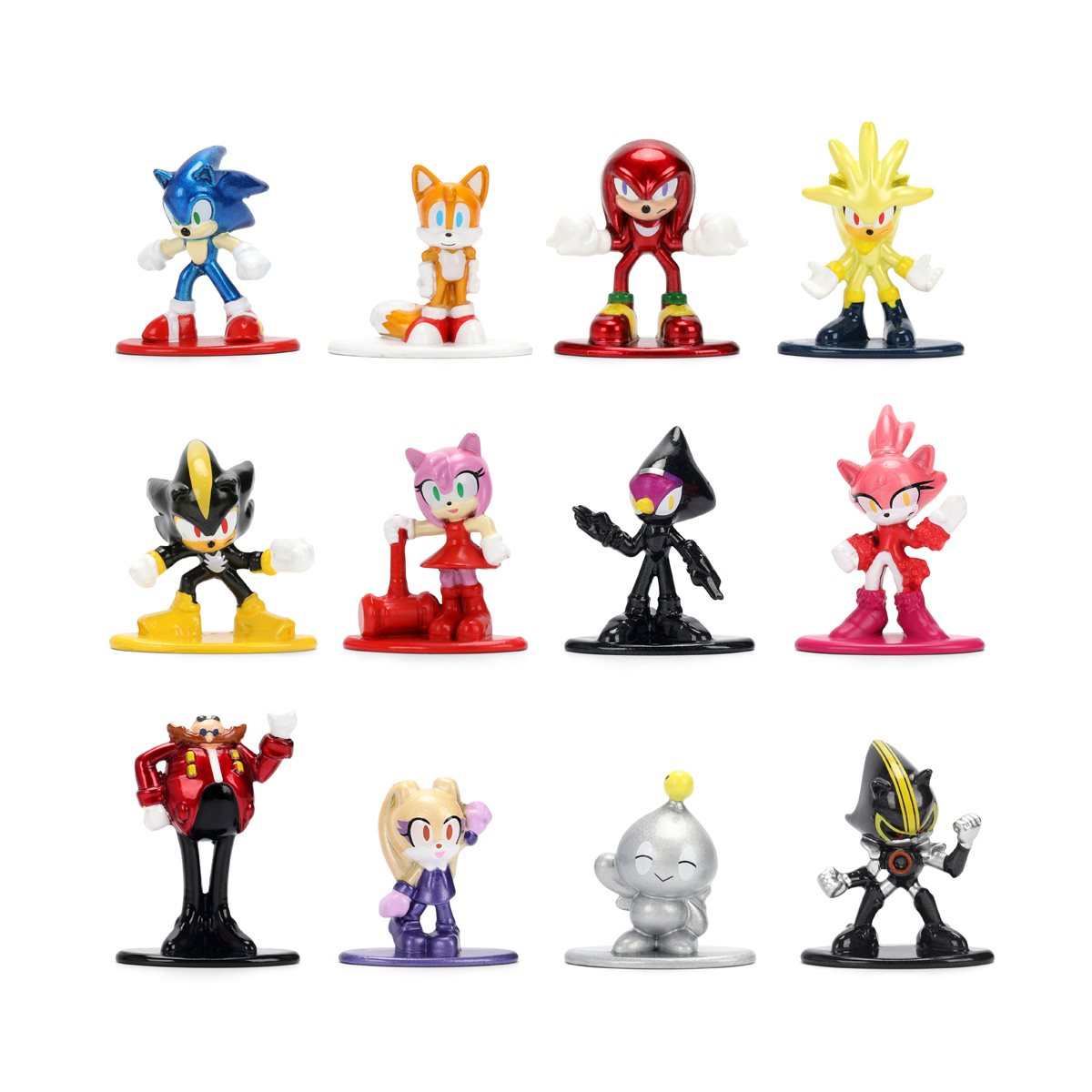 Sonic the Hedgehog Wave 3 Nano MetalFigs Die-Cast Metal Mini-Figure 12-Pack