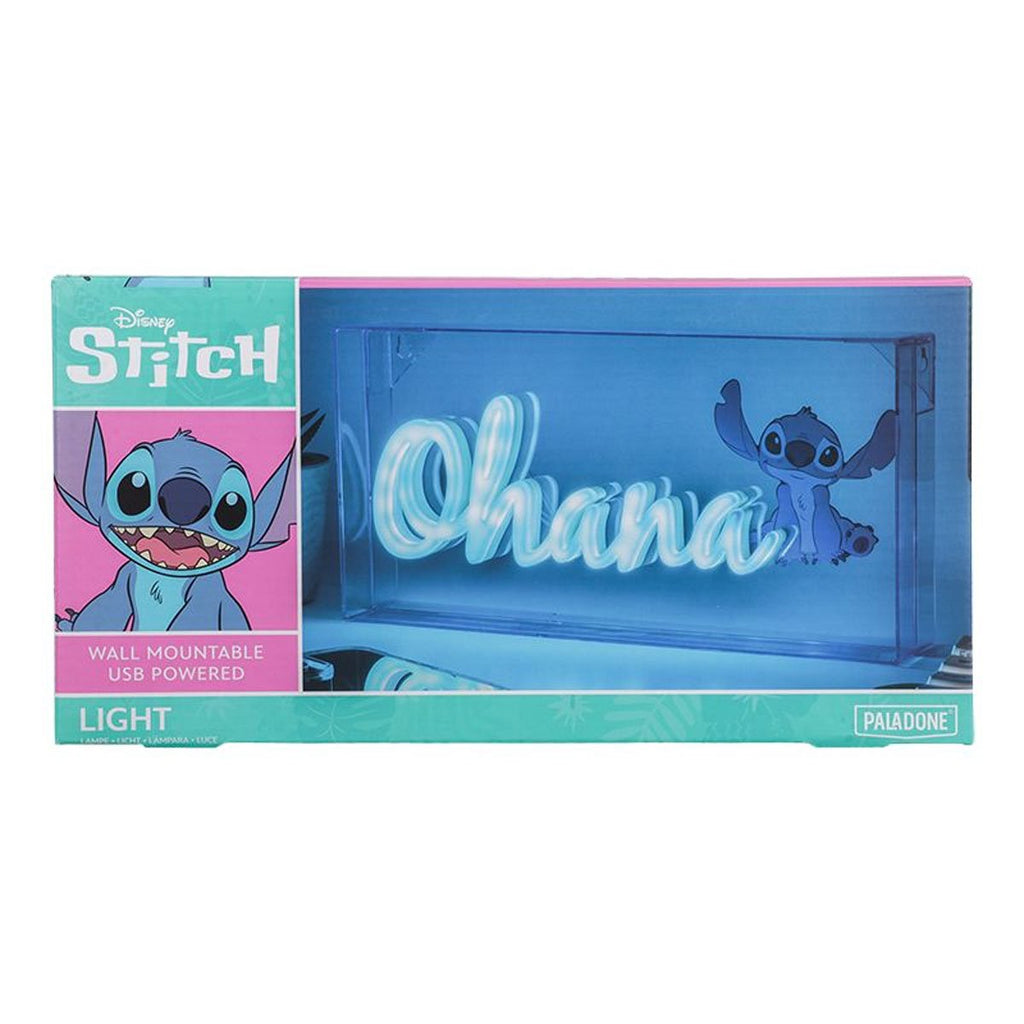 Lilo & Stitch Ohana Stitch LED Neon Light
