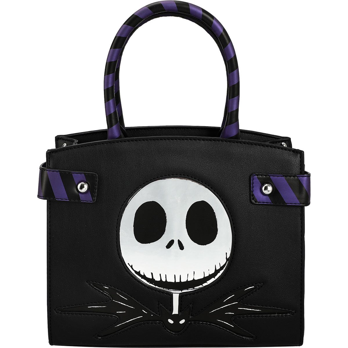 The Nightmare Before Christmas Jack Metallic Print Handbag