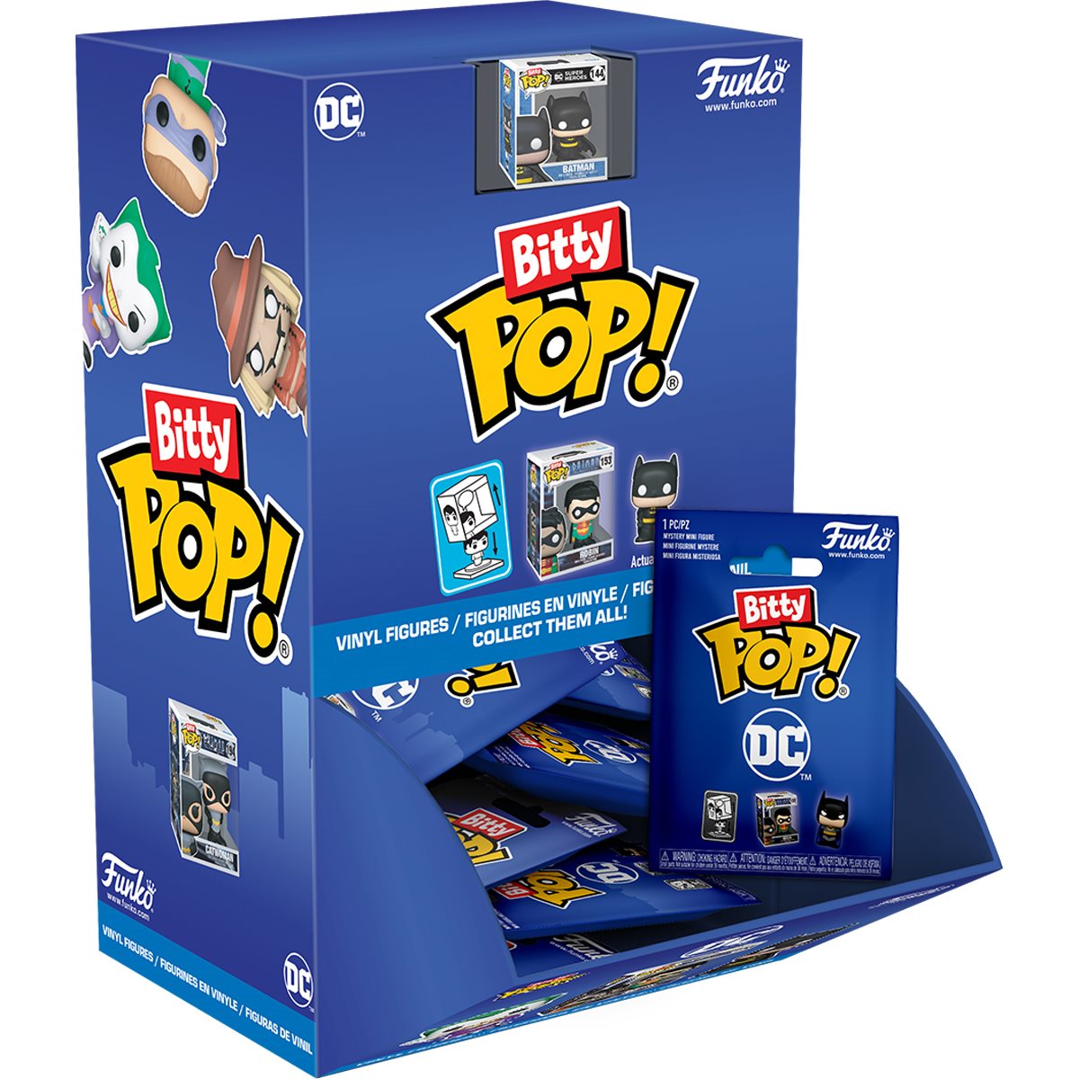 DC Comics Bitty Pop! Mini-Figure Singles Random 8-Pack
