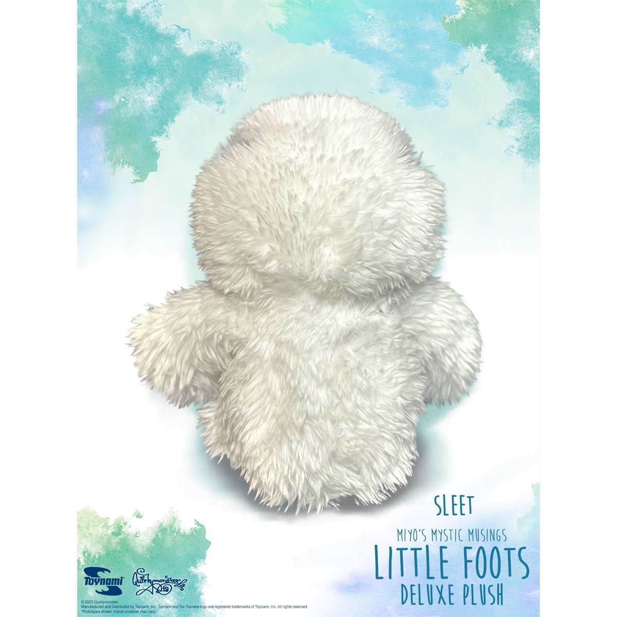 Miyo's Mystic Musings Little Foots Deluxe Yeti Plush Set of 2