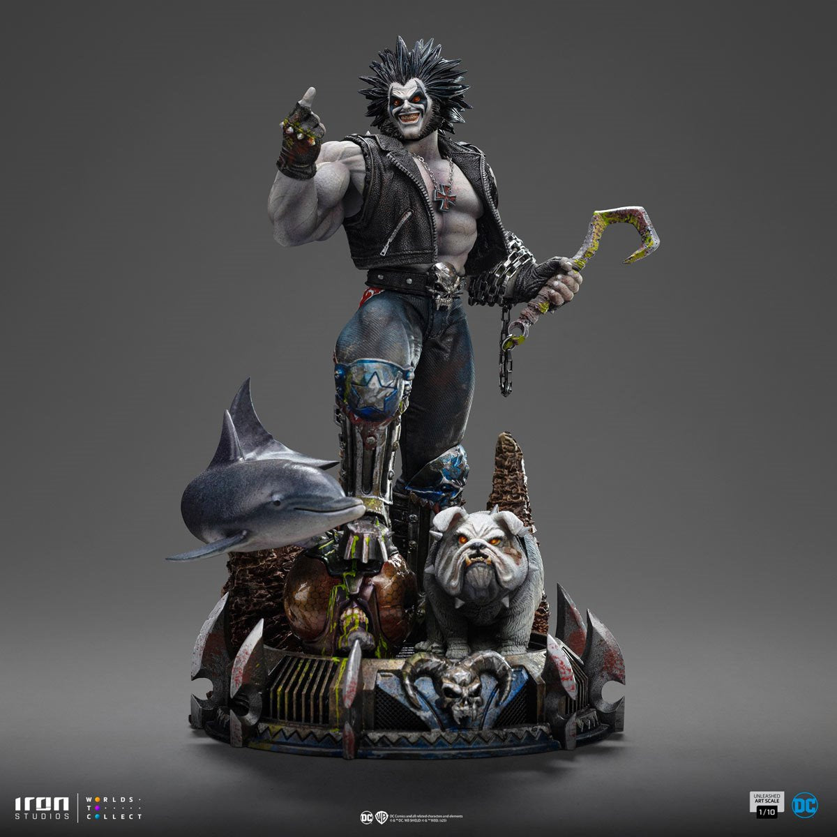 DC Comics Lobo Unleashed 1:10 Art Scale Limited Edition Statue