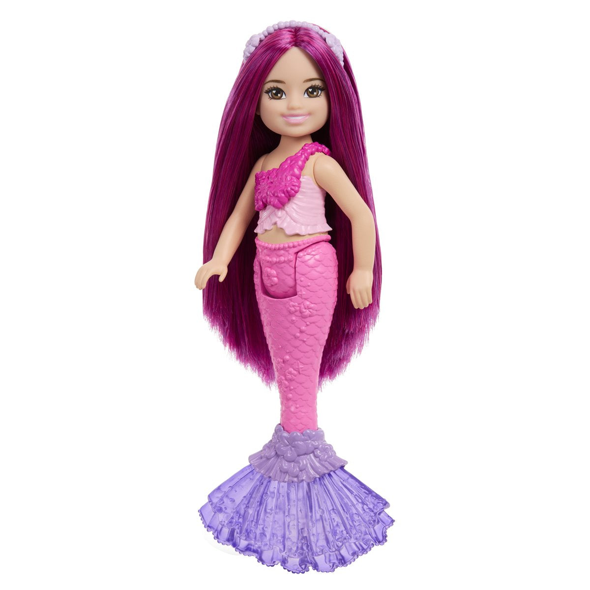 Barbie Chelsea Mermaid Doll with Pink Hair
