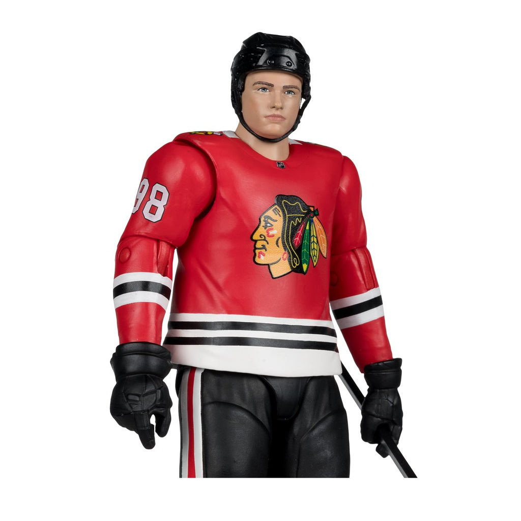 NHL McFarlanes SportsPicks Chicago Blackhawks Connor Bedard 6-Inch Scale Articulated Action Figure