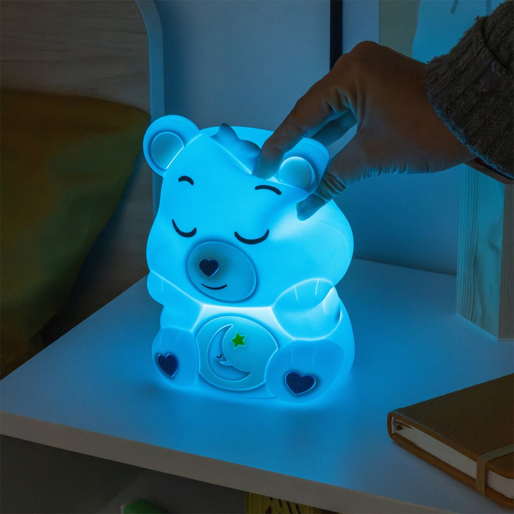 Care Bears Bedtime Bear SquishyGlo Silicone Rechargeable Light
