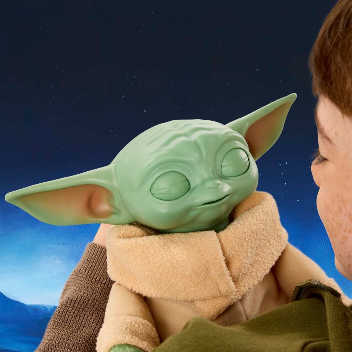 Star Wars The Mandalorian & Grogu Action Buddy Grogu Interactive 10-Inch Action Figure