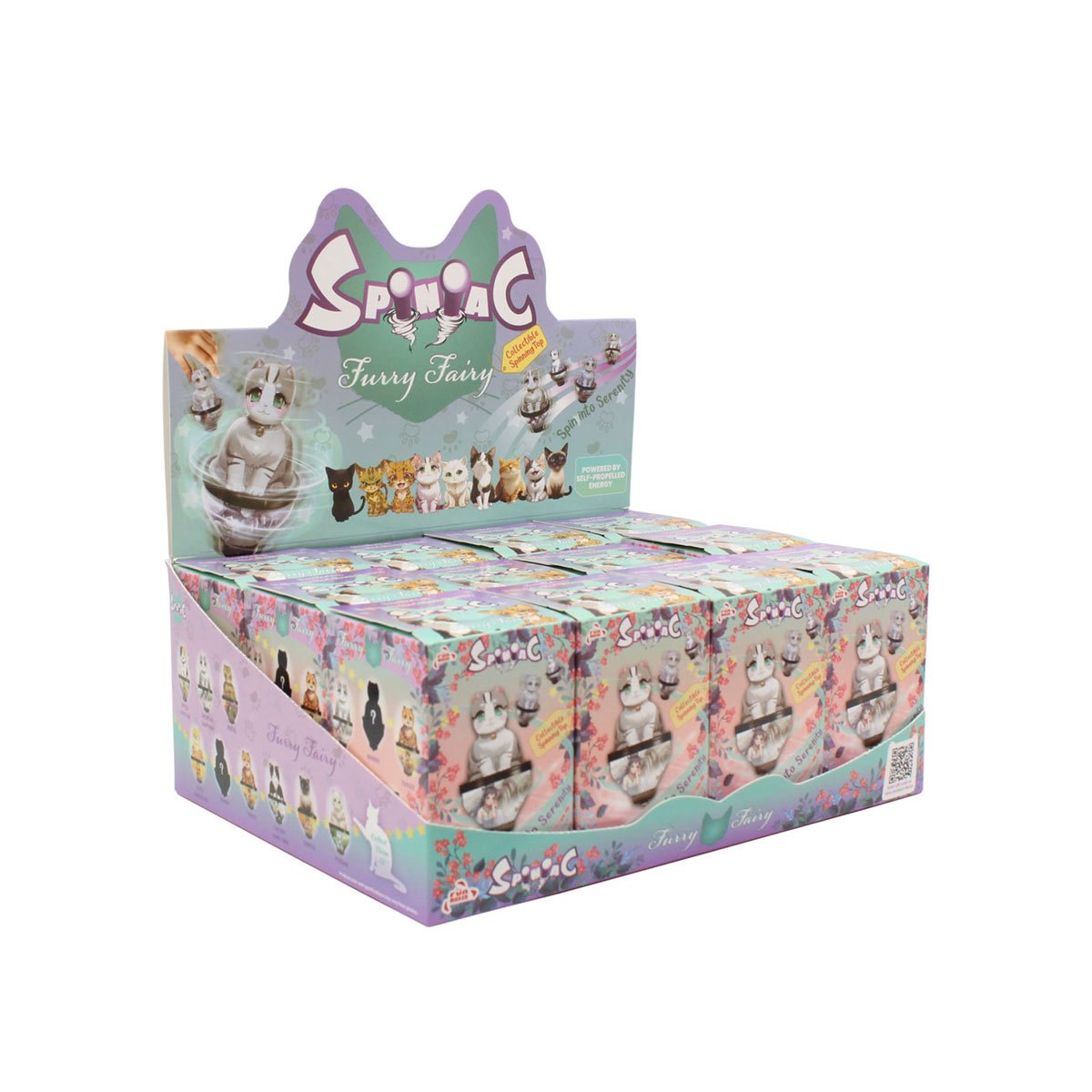 Fun Maker Spiniac Furry Fairy Blind Box Random Spinning Top