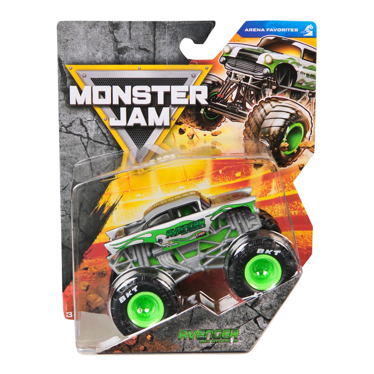 Monster Jam Monster Truck Single Pack Mix 44 1:64 Scale Vehicle Case of 12