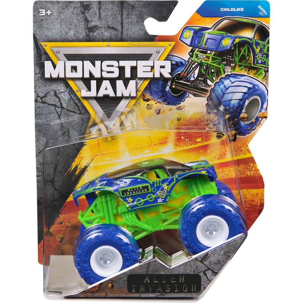 Monster Jam Monster Truck Single Pack Mix 45 1:64 Scale Vehicle Case of 12