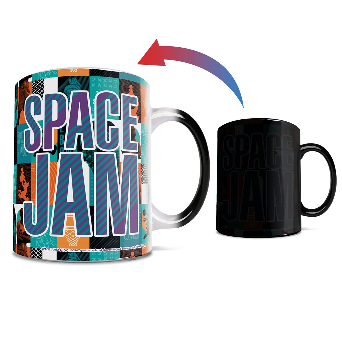 Space Jam 2 Retro Heat-Sensitive Morphing Mug