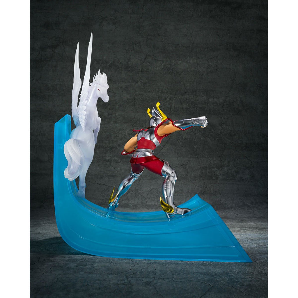 Saint Seiya Pegasus Seiya First Bronze Cloth Figuarts Zero Touche Metallique Statue