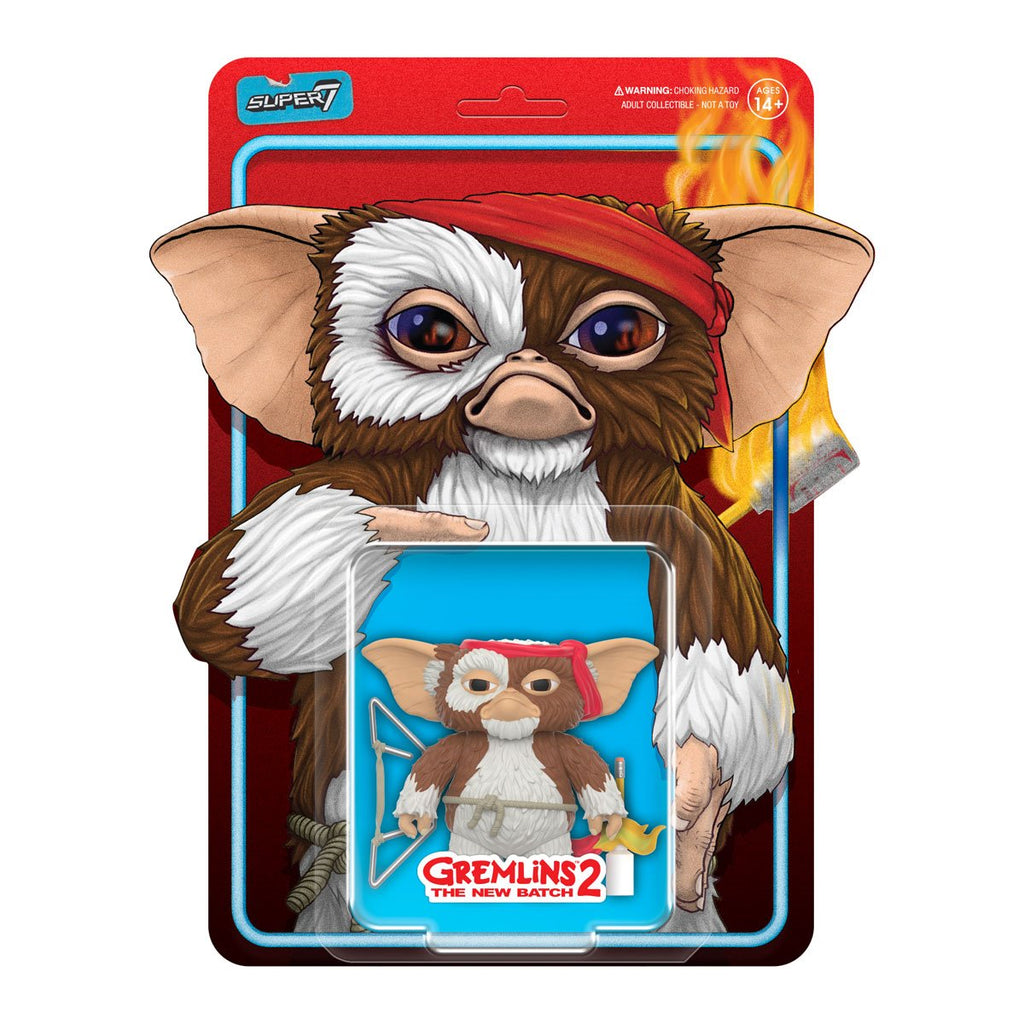 Gremlins 2 Gizmo (Character Card) 3 3/4-Inch ReAction Figure