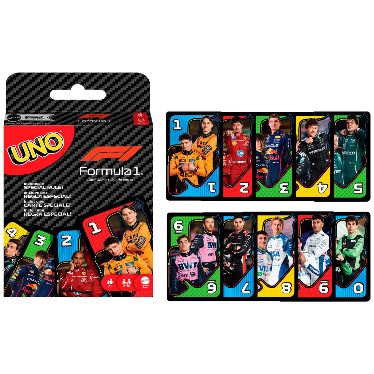 Formula 1 UNO Card Game