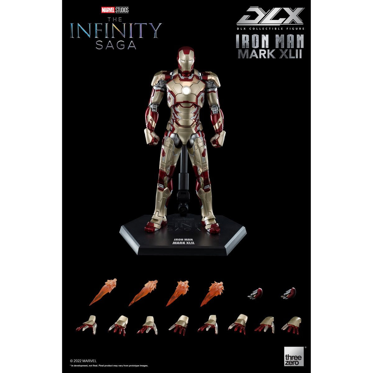 Marvel Studios: The Infinity Saga Iron Man Mark 42 DLX Action Figure