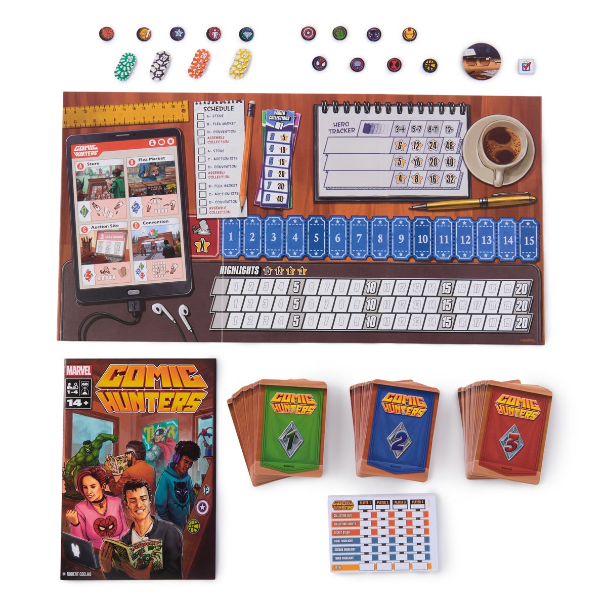 Comic Hunters Card Game