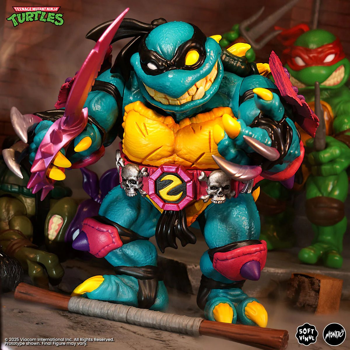 Teenage Mutant Ninja Turtles Slash Soft Vinyl Figure