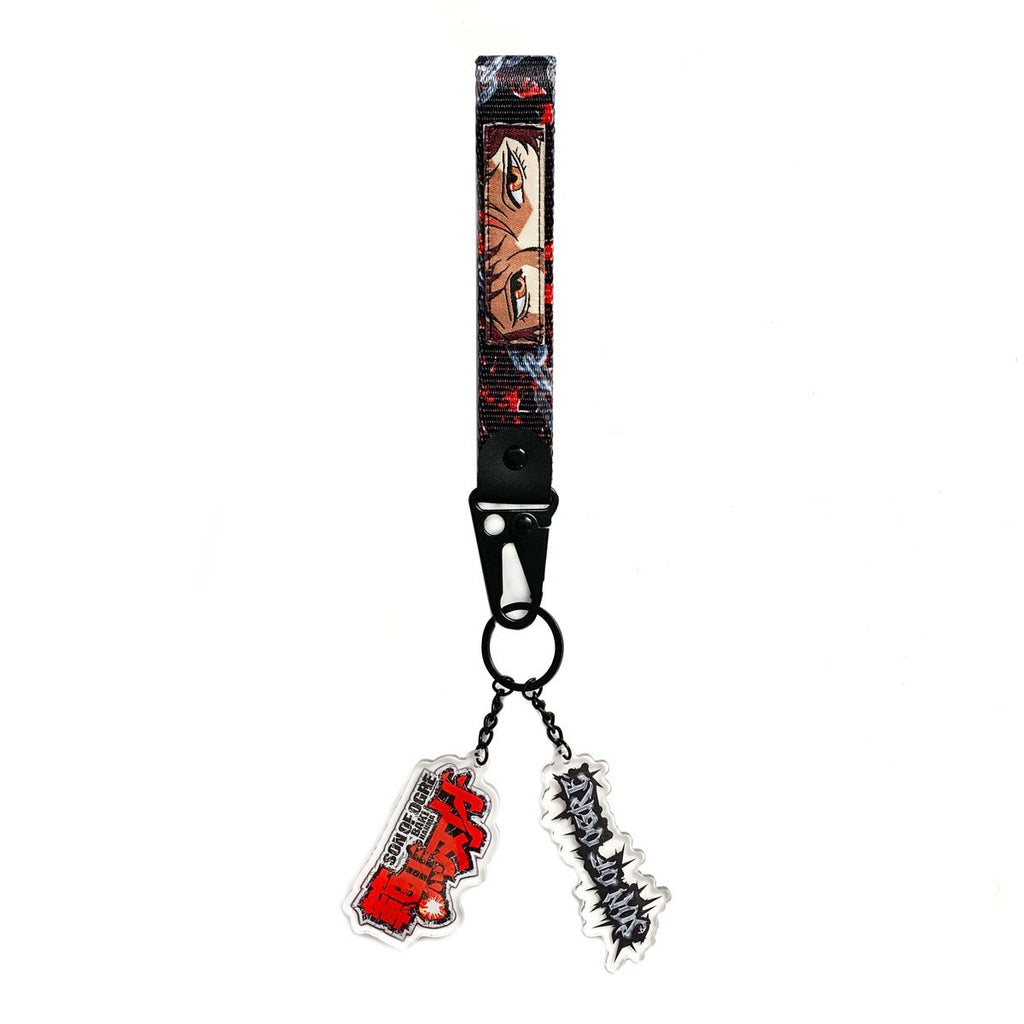 Baki the Grappler Baki Hanma Keystrap