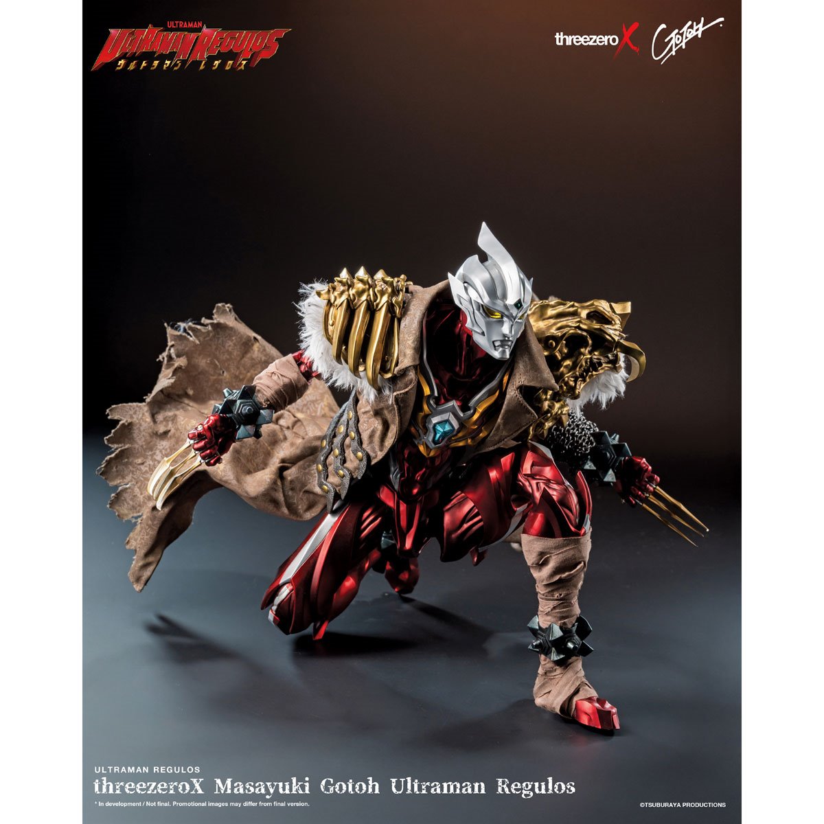 Ultraman Regulos ThreezeroX Masayuki Gotoh Ultraman Regulos Action Figure