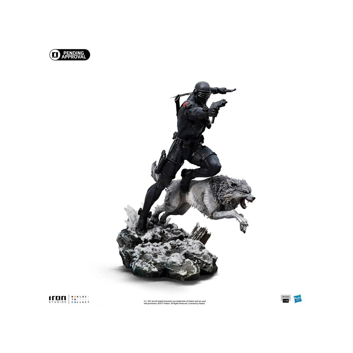 G.I. Joe Snake Eye 1:10 Art Scale Limited Edition Statue