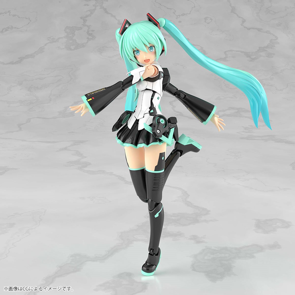 Vocaloid Hatsune Miku Frame Music Girl Grande Scale Model Kit