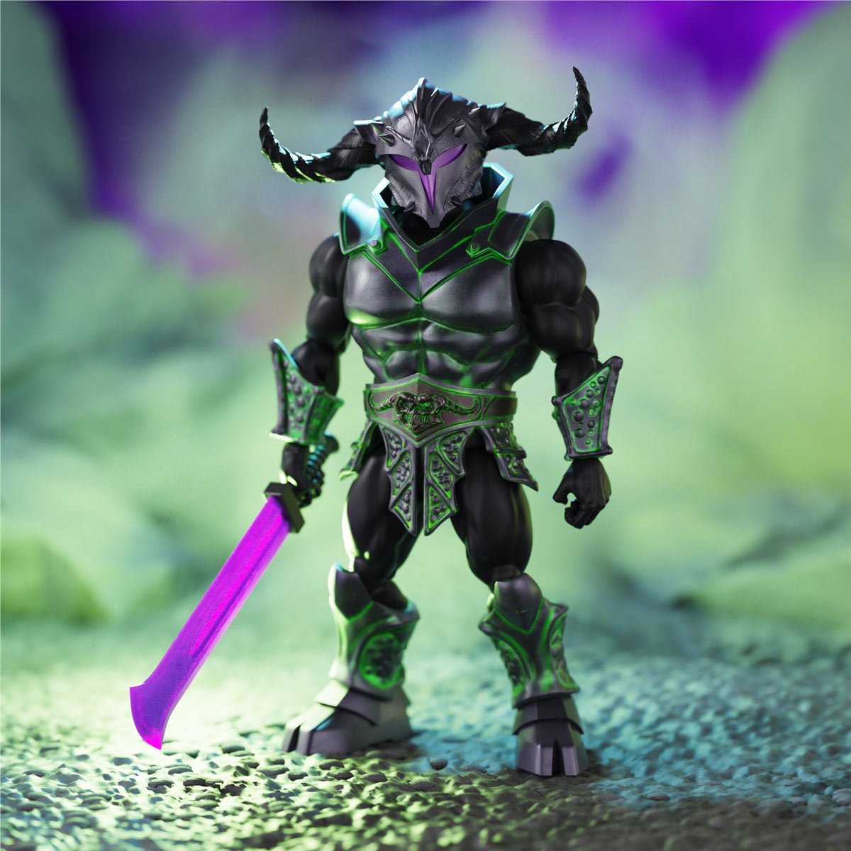 Chthonic Knight Immortal Champions Retro Action Figure