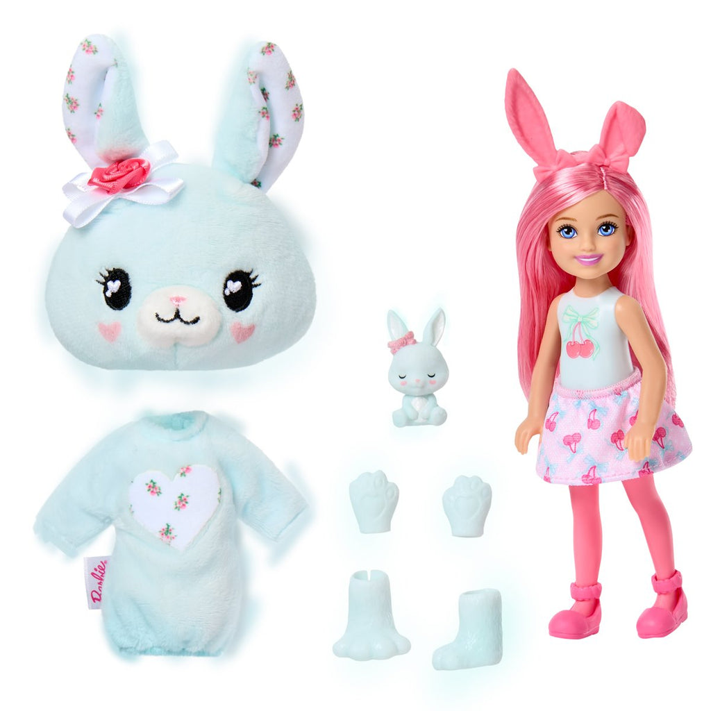 Barbie Chelsea Cutie Reveal Series 2 Doll Case of 4