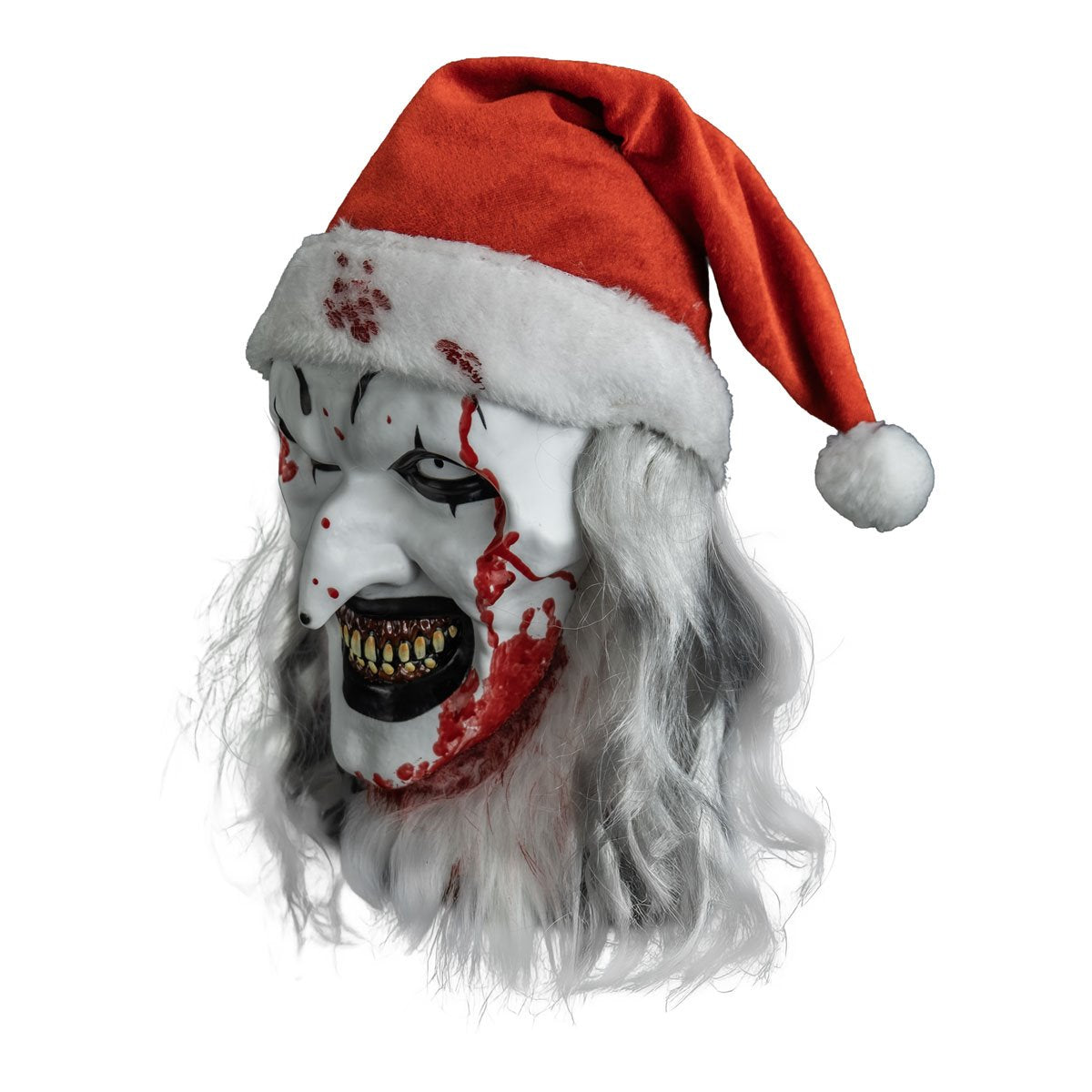 Terrifier 3 Art the Clown as Santa Claus Deluxe Injection Mask
