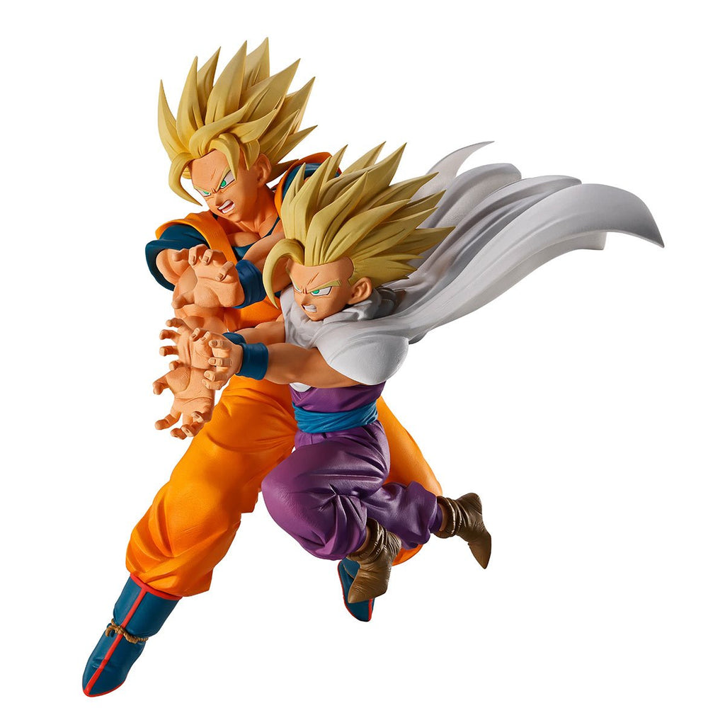 Dragon Ball Z Son Goku and Son Gohan Spectacle Battle Ichibansho Statue
