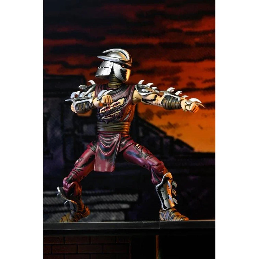Teenage Mutant Ninja Turtles Mirage Comics Battle Damaged Shredder Classic Colors 7-Inch Scale Action Figure