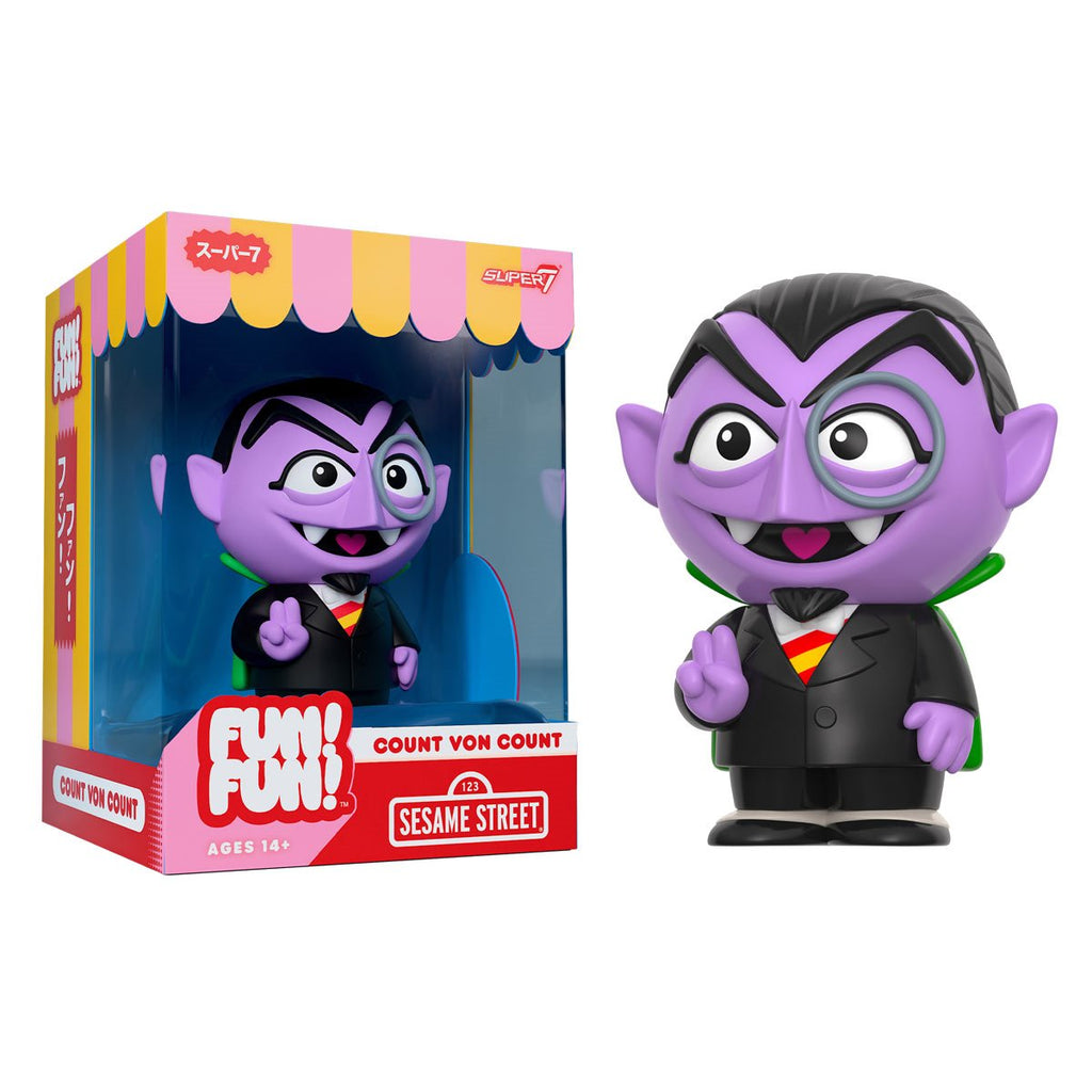 Sesame Street Count Von Count FUN! FUN! Vinyl Figure