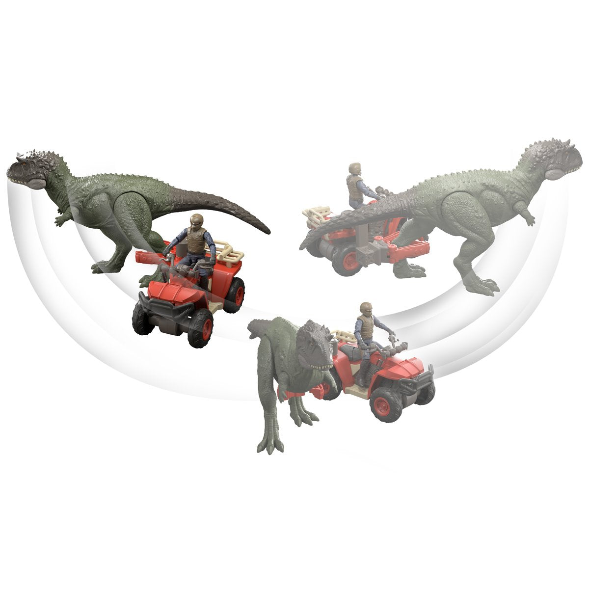 Jurassic World Capture Claw ATV Vehicle and Ekrixinatorsaurus Action Figure Pack
