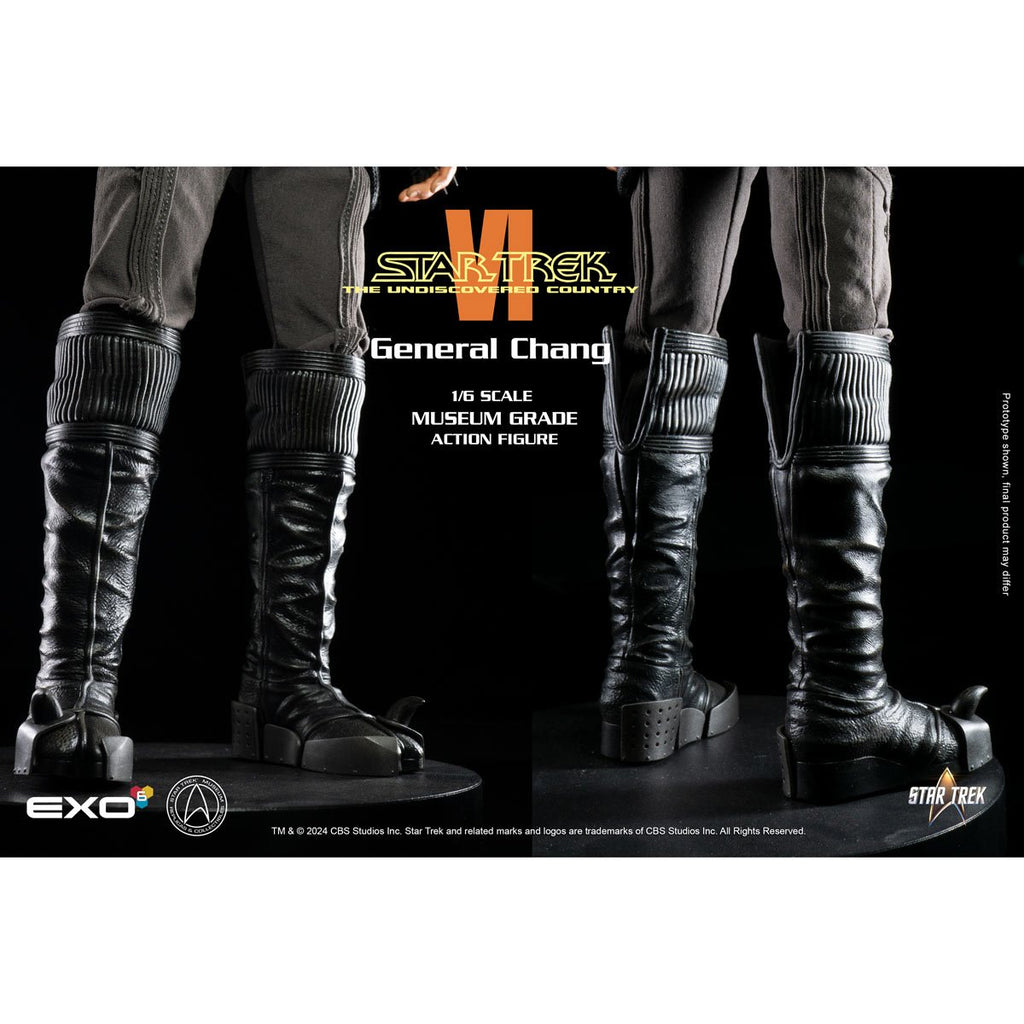 Star Trek VI: The Undiscovered Country General Chang  1:6 Scale Action Figure