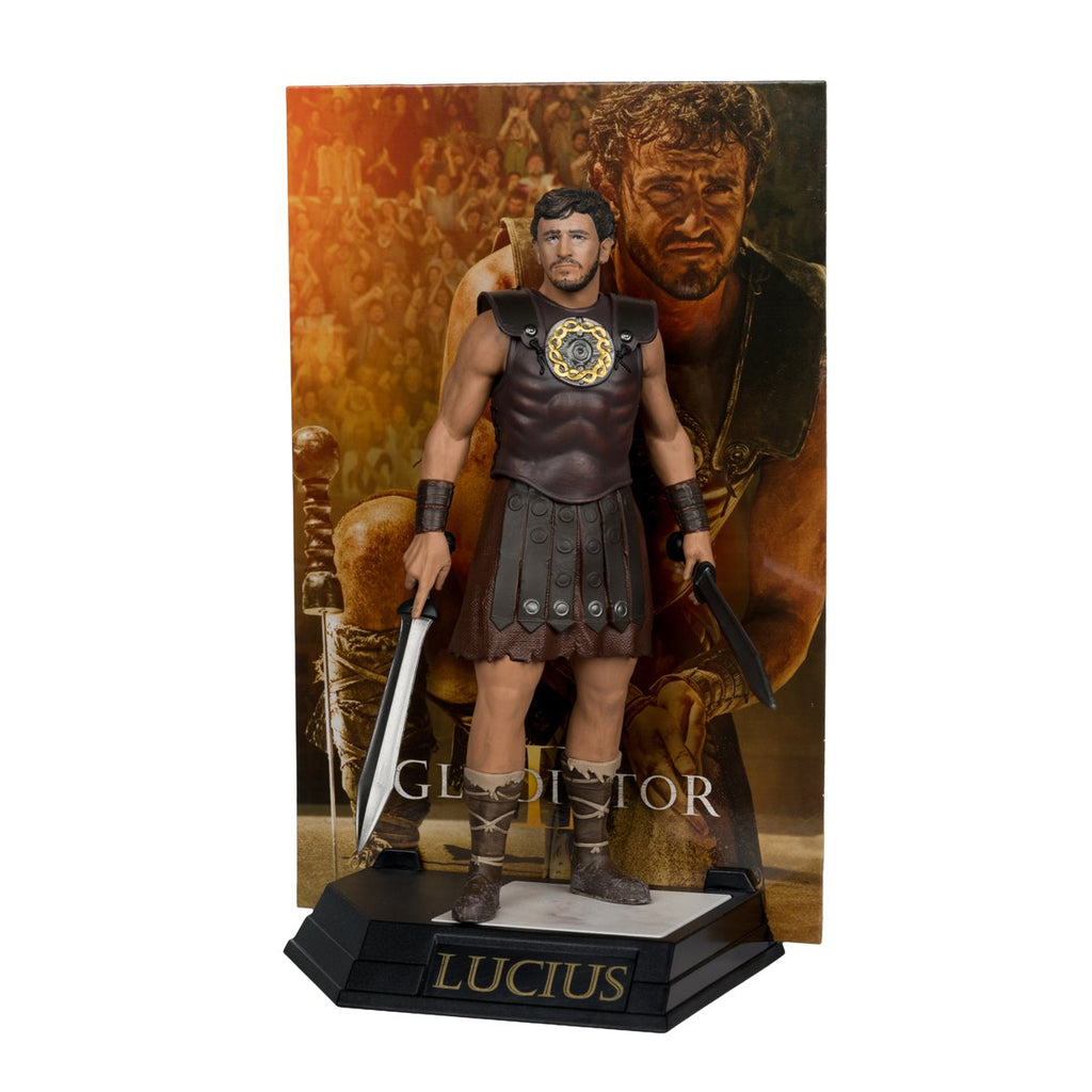 Movie Maniacs Paramount Wave 1 Gladiator II Lucius 6-Inch Posed Figure