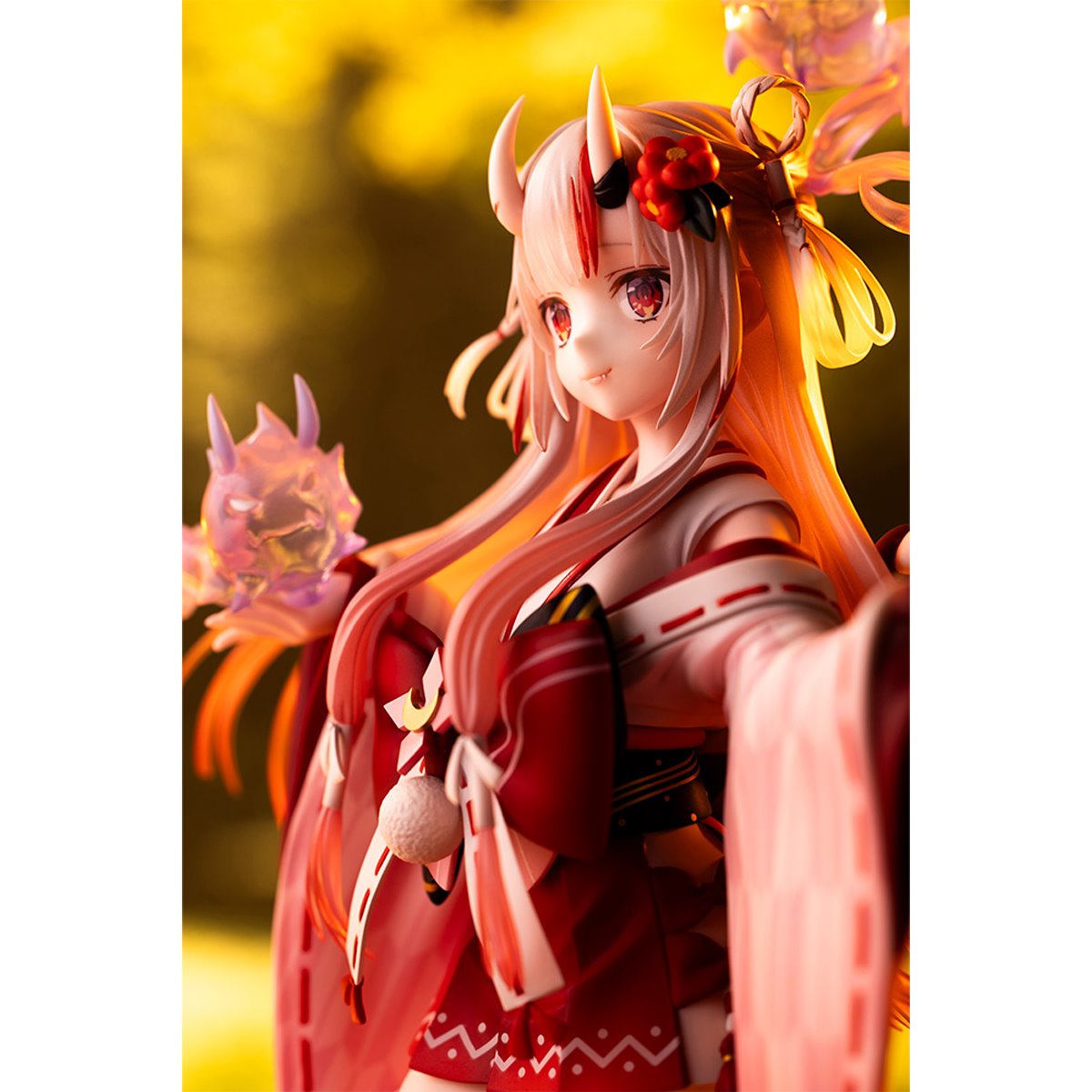Hololive Production Nakiri Ayame Shrine Maiden Fortune Outfit Version 1:7 Scale Statue