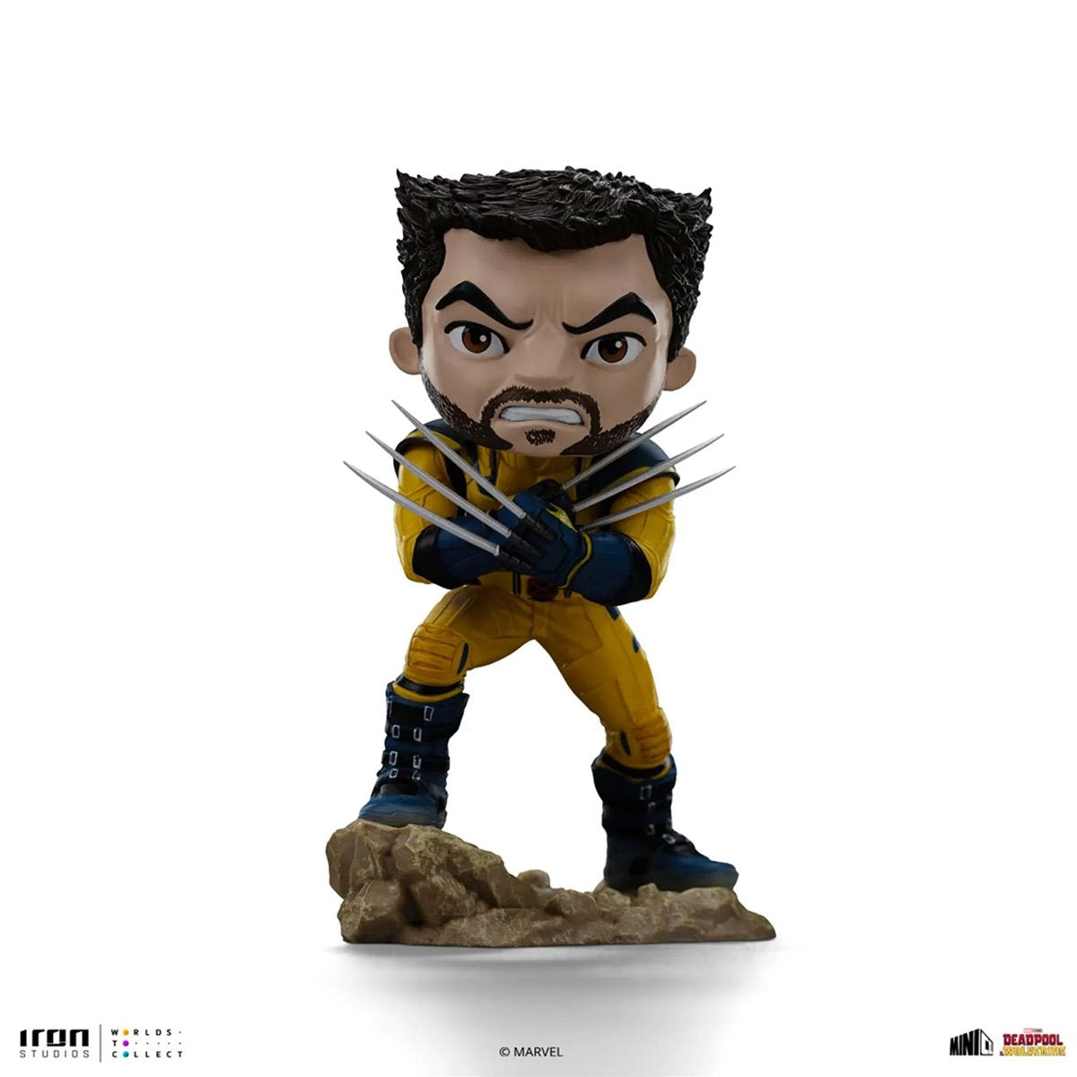 Deadpool & Wolverine Wolverine (Unmasked) MiniCo Vinyl Figure
