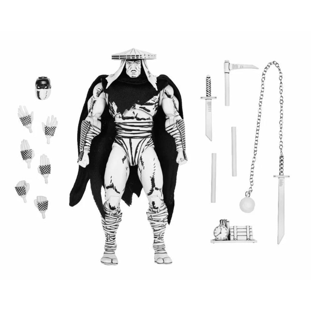 Teenage Mutant Ninja Turtles Mirage Comics Foot Assassin Black & White Variant 7-Inch Scale Action Figure