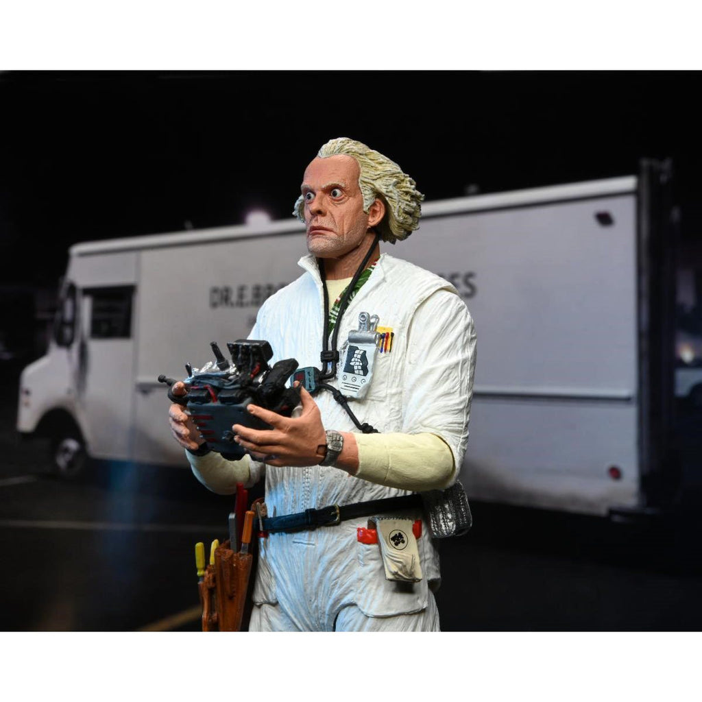 Back to the Future Ultimate Doc Brown 1985 7-Inch Scale Action Figure
