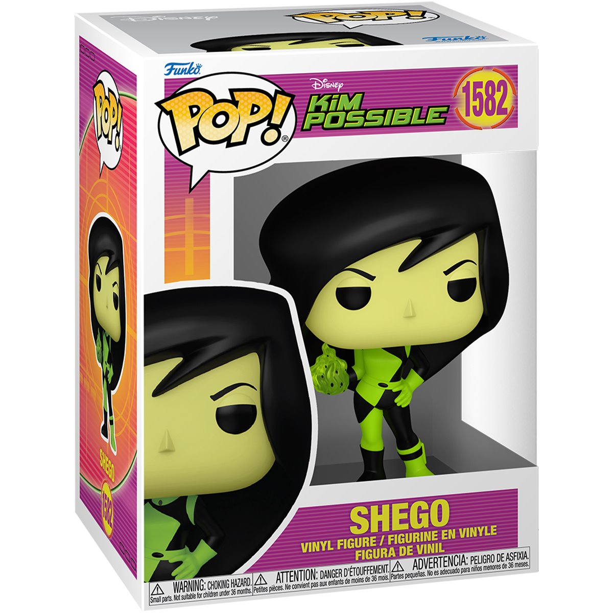 Kim Possible Shego Funko Pop! Vinyl Figure #1582