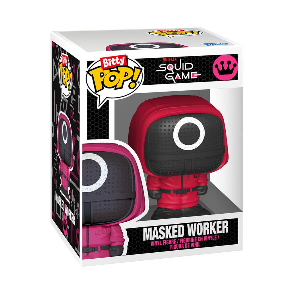 Netflix Squid Game Masked Worker Funko Bitty Pop! Mini-Figure 4-Pack