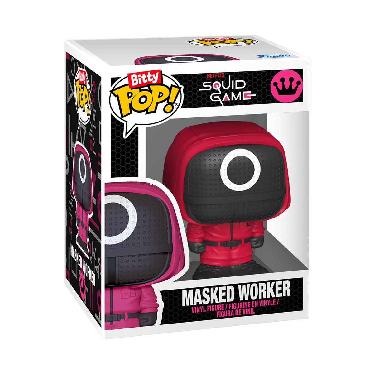 Netflix Squid Game Masked Worker Funko Bitty Pop! Mini-Figure 4-Pack