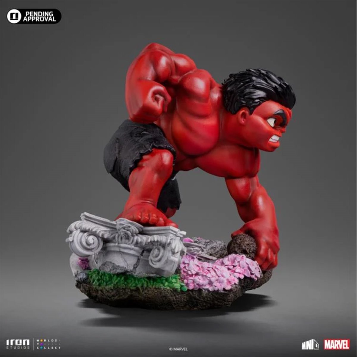 Captain America: Brave New World Red Hulk MiniCo Vinyl Figure