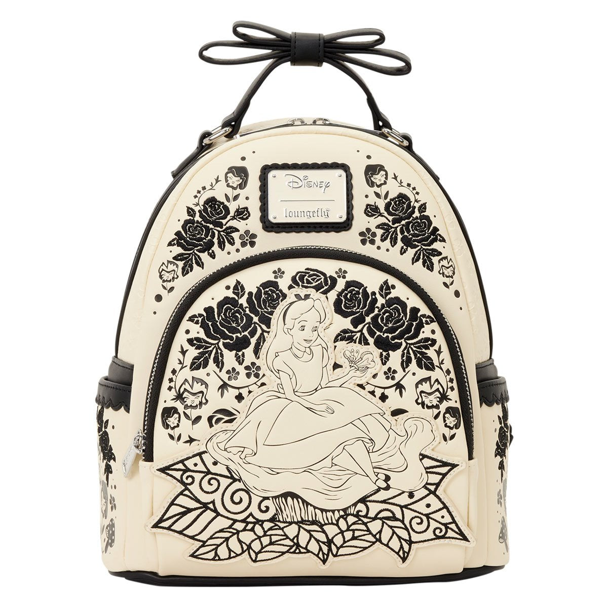 Alice in Wonderland Floral Mini-Backpack