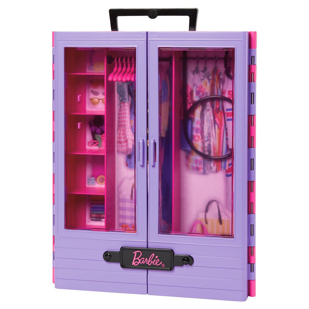 Barbie Ultimate Purple Closet Playset with Doll